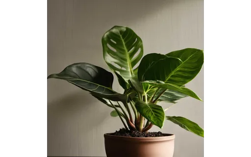 Preview of Potted houseplant on a plain (JPEG q50)