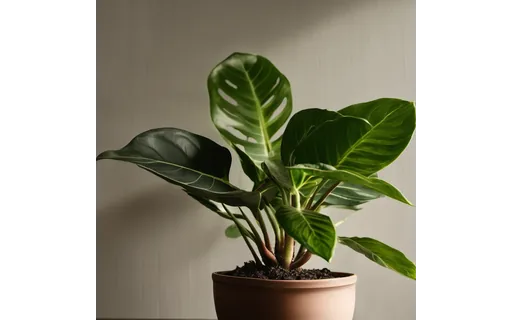 Preview of Potted houseplant on a plain (WebP q85)