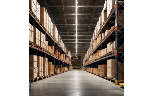 Preview of Warehouse aisle between tall (lossless PNG)