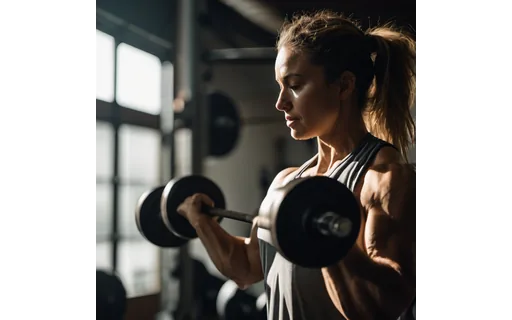 Preview of Person lifting weights in a (lossless PNG)