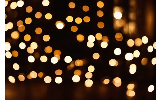 Preview of Abstract warm bokeh lights out (lossless PNG)