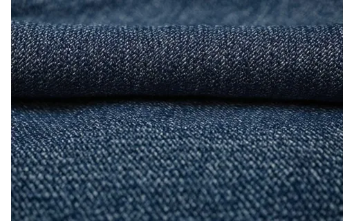 Preview of Close up indigo denim fabric (JPEG q50)