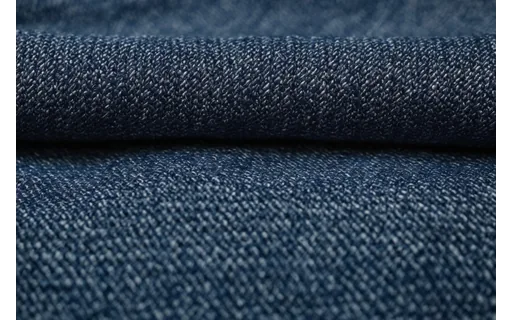 Preview of Close up indigo denim fabric (JPEG q90)