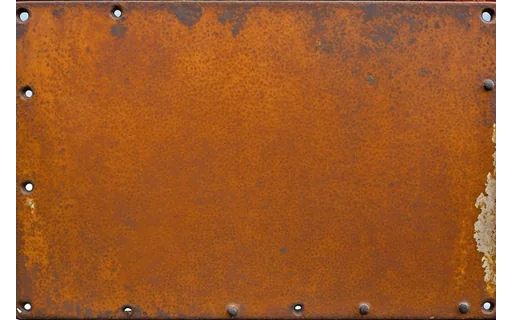 Preview of Flat rusted steel plate (JPEG q75)
