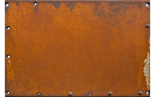 Preview of Flat rusted steel plate (JPEG q90)