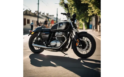 Preview of Sports motorcycle parked at a (WebP q85)