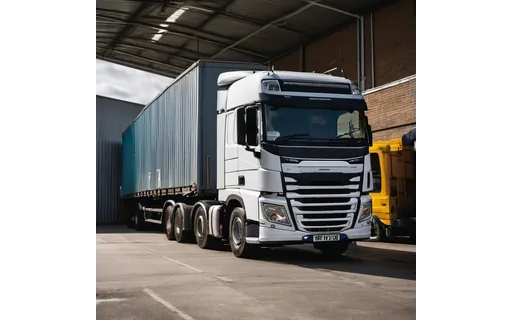 Preview of Articulated lorry at a (WebP q85)
