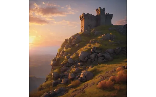 Preview of Fantasy video game environment, stone (jpeg progressive)