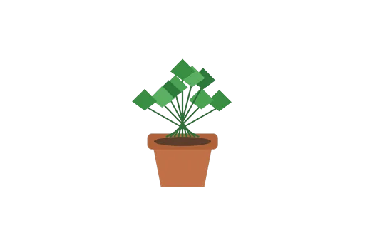 Preview of Potted Plant — Fine-Edge Test (512px)