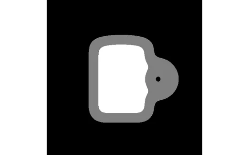 Preview of Handle-Hole Hard Case — Trimap (512px)