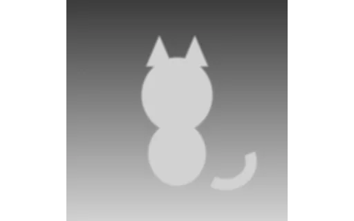 Preview of Conditioning Map — Cat Depth Map (512px)
