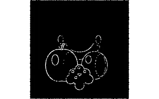 Preview of Conditioning Map — Fruit Scribble (512px)