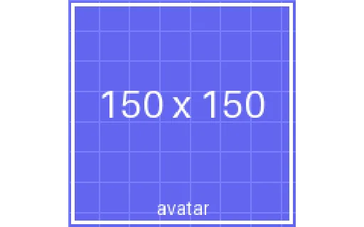 Preview of Placeholder 150×150 (avatar)