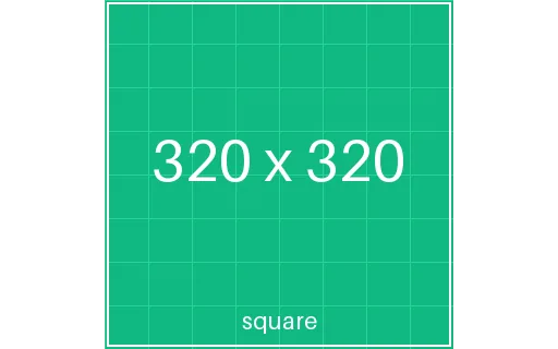 Preview of Placeholder 320×320 (square)