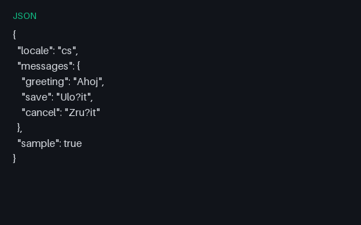 Preview of i18next Messages — CS SAMPLE