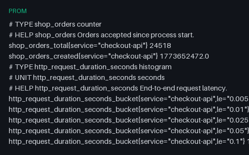 Preview of OpenMetrics — Full Document with UNIT, info and stateset (prom)