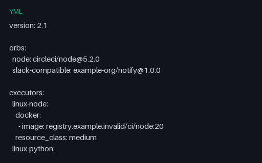 Preview of CircleCI Orbs and Named Executors