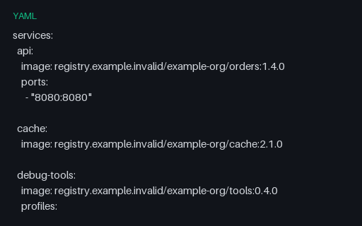 Preview of Docker Compose Profiles