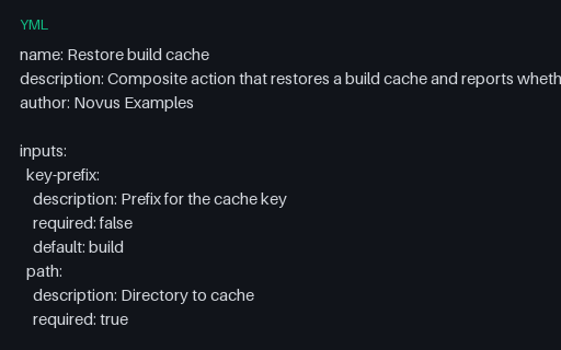 Preview of GitHub Actions Composite Action Definition