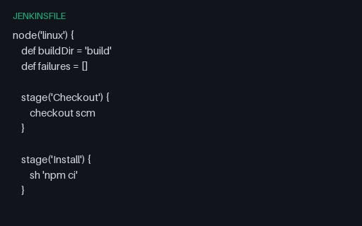 Preview of Jenkinsfile, Scripted Pipeline