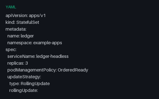 Preview of Kubernetes StatefulSet with Volume Claim Templates
