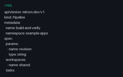 Preview of Tekton Pipeline with when and finally