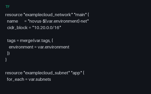 Preview of Terraform Resources with count and for_each