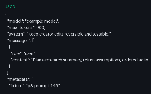 Preview of Anthropic-Compatible Research Summary Prompt 29