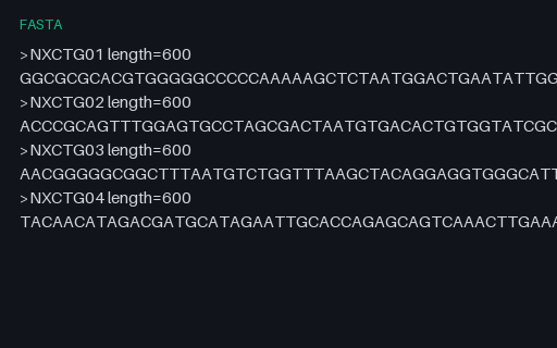 Preview of FASTA Contigs — One Line Per Record (.fasta)