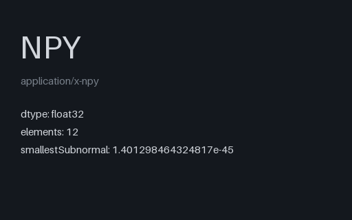 Preview of IEEE-754 float32 Boundary Values (.npy)