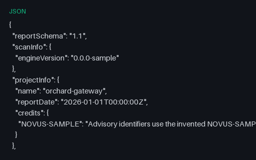 Preview of OWASP Dependency-Check Report (JSON)