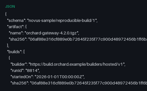 Preview of Reproducible Build Comparison Report
