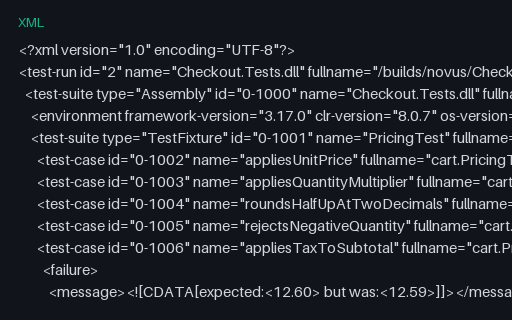 Preview of NUnit 3 — Test Result XML