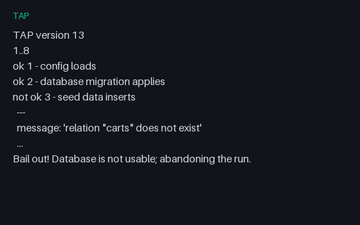 Preview of TAP — Bail Out Mid-Run