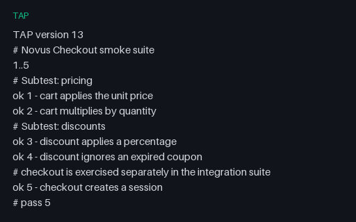 Preview of TAP — Comments and Diagnostic Lines