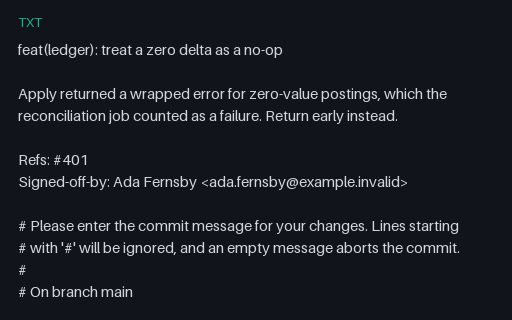 Preview of Commit Message - Valid Conventional Commit With Trailers
