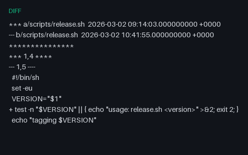 Preview of Context Diff - Classic *** / --- Format