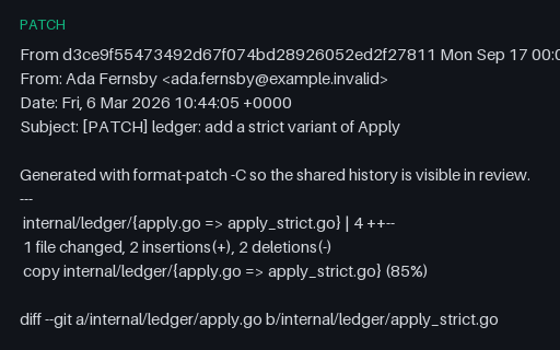 Preview of Git Patch - Copy Detection at similarity index 85%