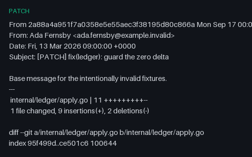 Preview of Git Patch - Intentionally Invalid, Truncated Mid-Hunk