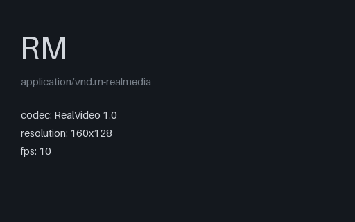 Preview of Convert v2 RealMedia Motion Source