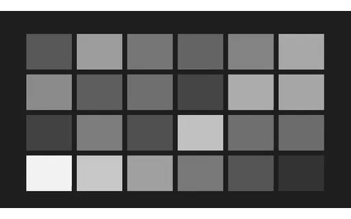 Preview of Colourisation Input — colour-patches, Rec. 709 luma