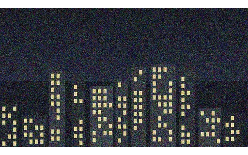 Preview of Denoise Input — pan-city, Gaussian σ=50