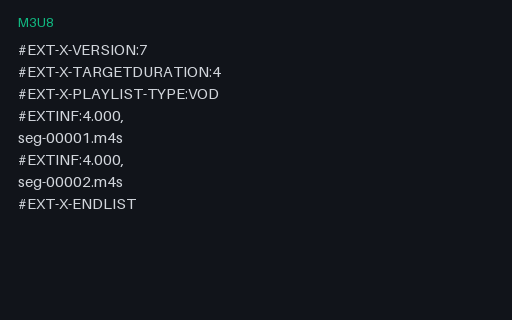 Preview of HLS — Intentionally Corrupt: Missing #EXTM3U Signature