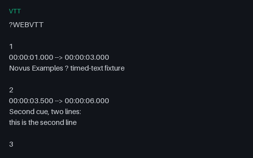 Preview of VTT — UTF-8 With BOM Before the Signature