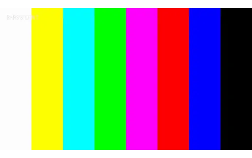 Preview of MP4 — Colour Bars (Silent)