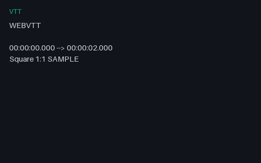 Preview of VTT — Video QC Note 08