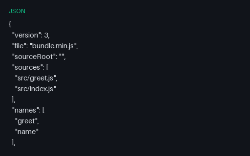 Preview of Source map v3 with sourcesContent omitted