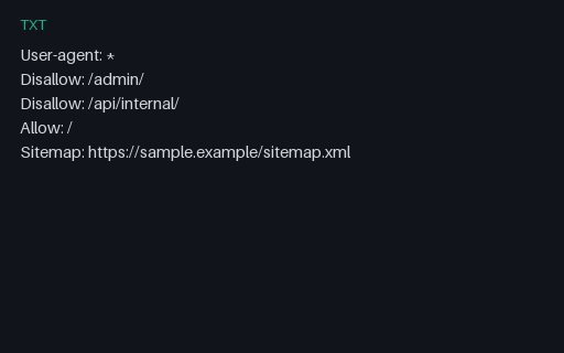 Preview of Crawler File — Robots Disallow Admin