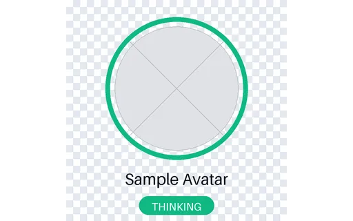 Avatar State - Thinking template preview