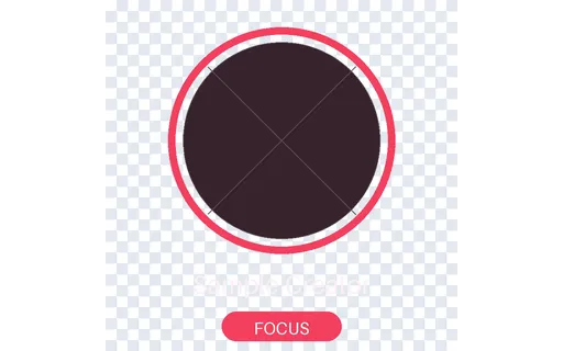 Focus Mode Avatar Ring template preview